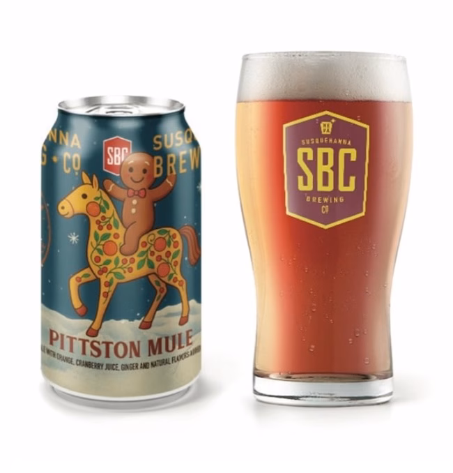 Susquehanna Brewing Company (Pittston, PA) is set to release its Pittston Mule beer later this week.