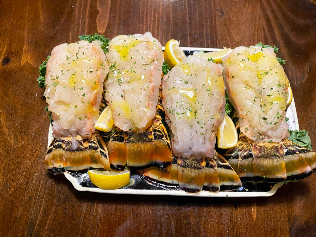 Cooper's Seafood House (Scranton, PA) offers lobster tails at its annual retail seafood market.