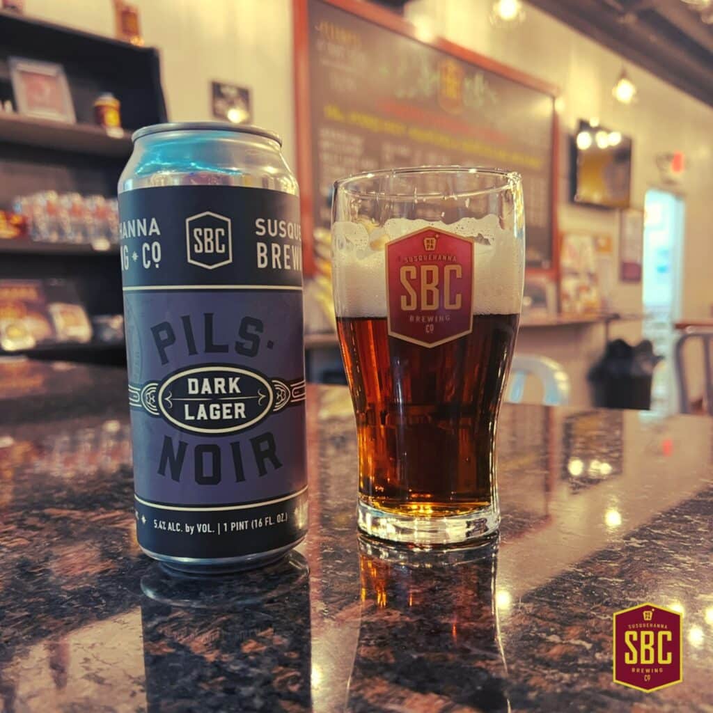 Susquehanna Brewing Company (Pittston, PA) will be releasing its Pils Noir Dark Lager beer on December 5th.