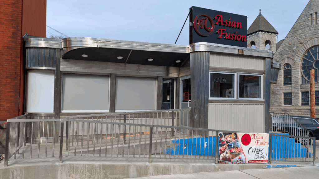 Asian Fusion is the new restaurant opening in the former Garfield Diner location in Pottsville, PA.