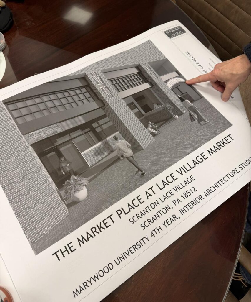 Lace Village (Scranton, PA) has announced "The Market at Lace", described as a year-round, European influenced market.