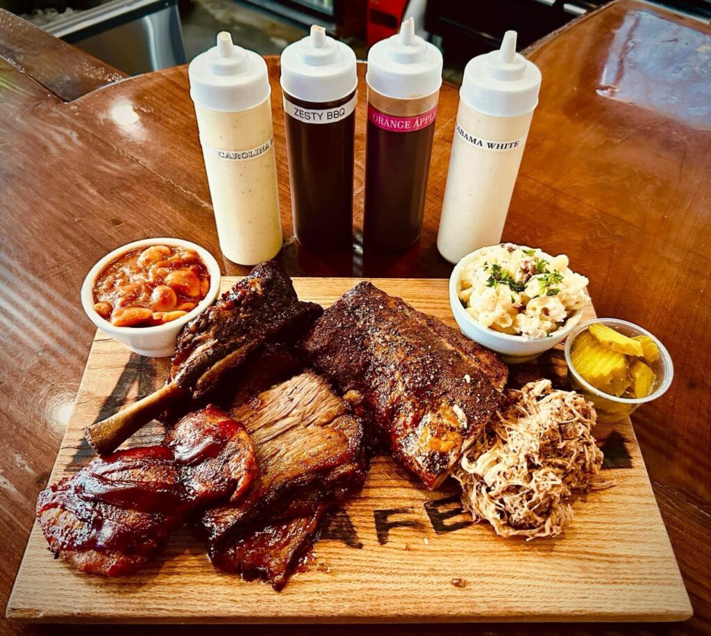 Anthracite Cafe (Wilkes-Barre, PA) is no stranger to serving up pork.