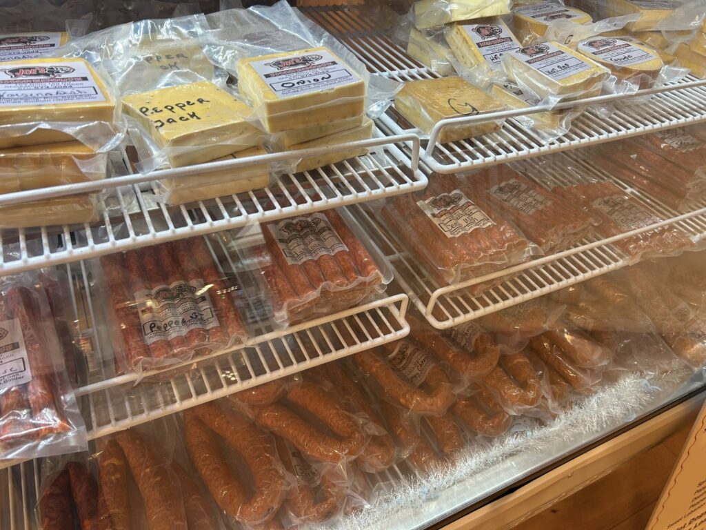 Joe's Smokehouse (Shickshinny, PA) offers a range of smoked meats and cheeses at its Wyoming Valley Mall storefront location.