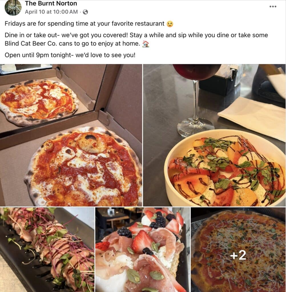 The Burnt Norton (Wilkes-Barre, PA) is still open and serving food, despite the drama surrounding it.