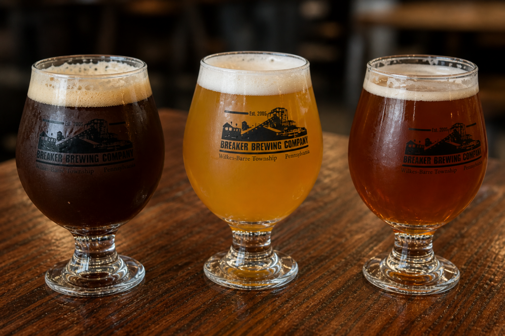 Breaker Brewing (Wilkes-Barre Township, PA) has released three new beers across its two locations.