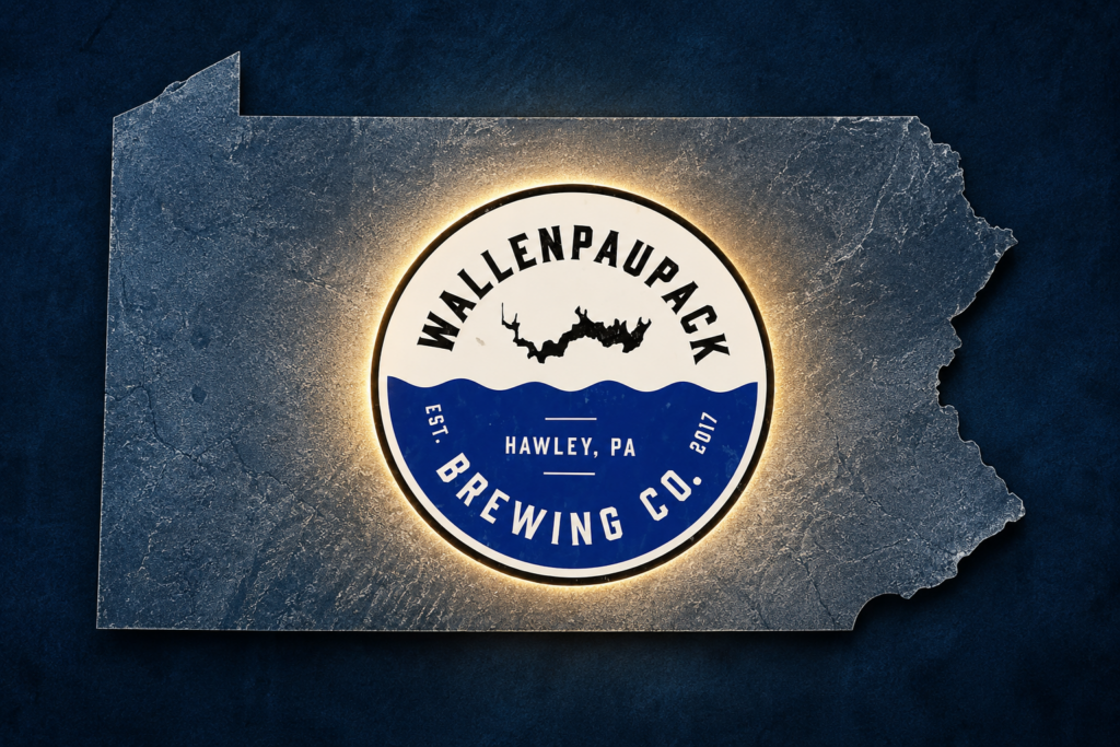 Wallenpaupack Brewing Company (Hawley, PA) was named the Best Brewery in PA at the 2026 New York International Beer Competition
