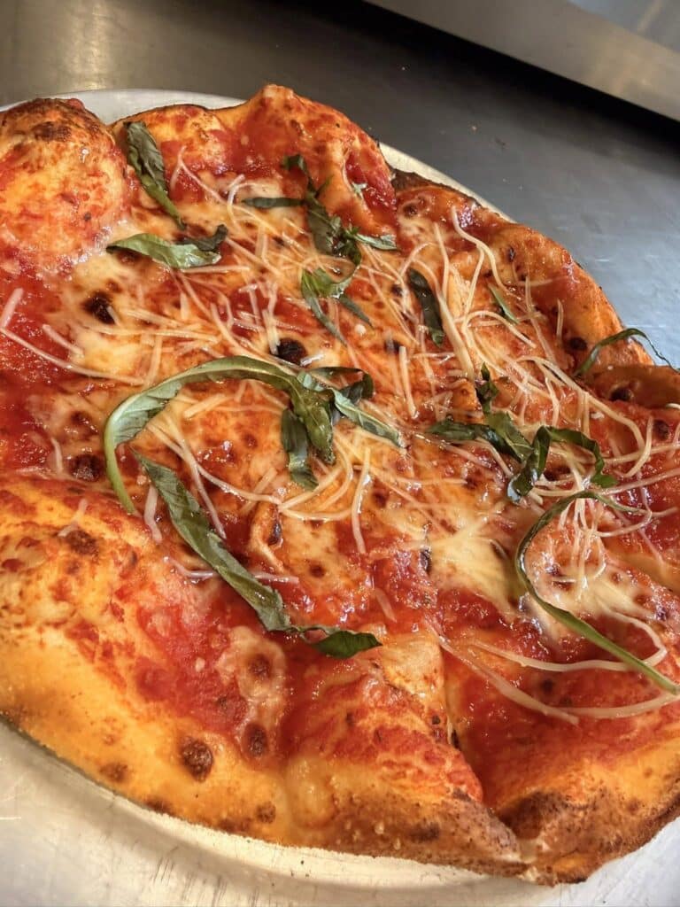 The Burnt Norton (Wilkes-Barre, PA) isn't replacing everything with the debut of its refreshed Summer menu, the sweetie pie pizza carries over from the previous menu.